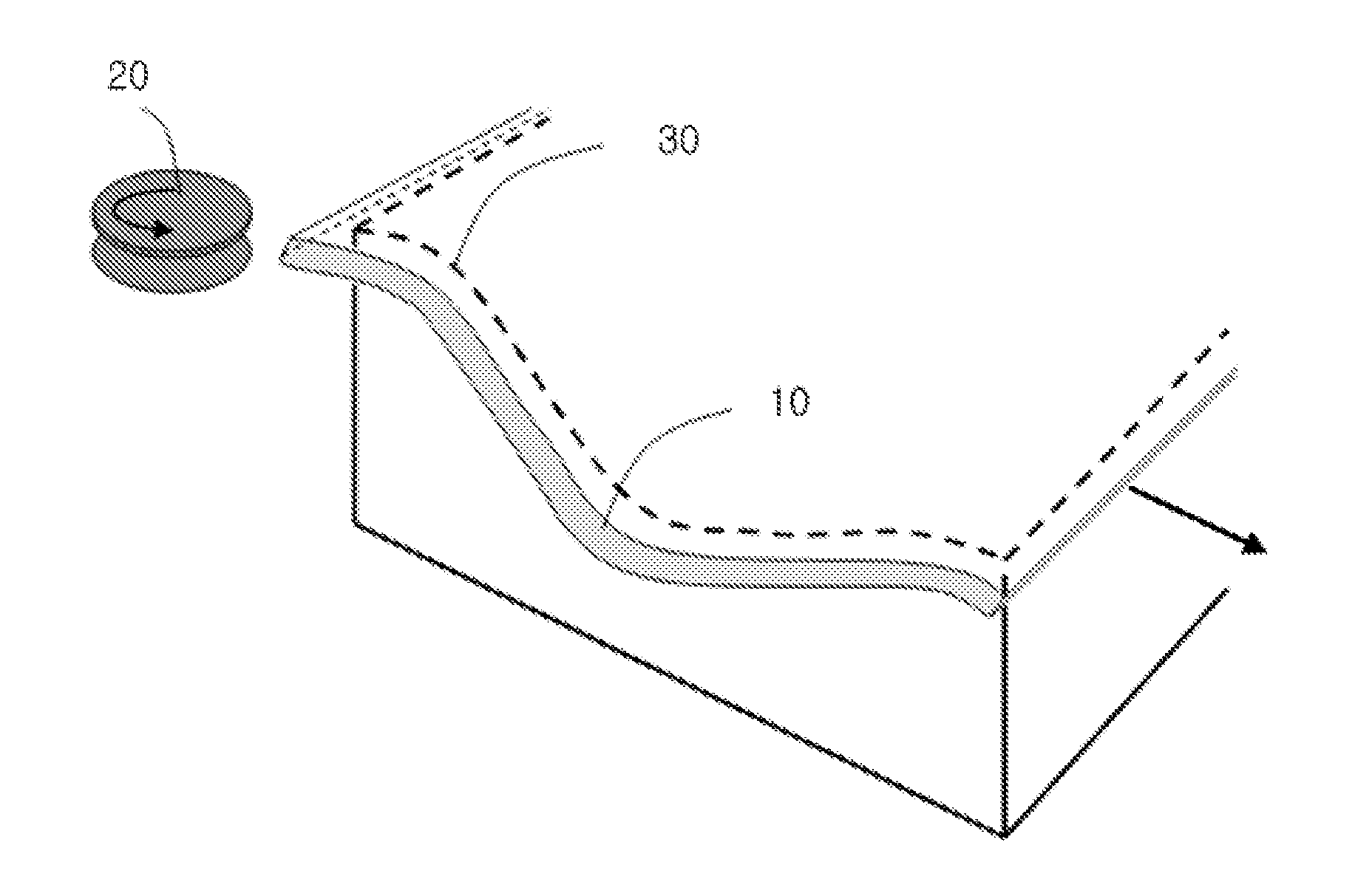 Method of measuring flatness of chamfering table