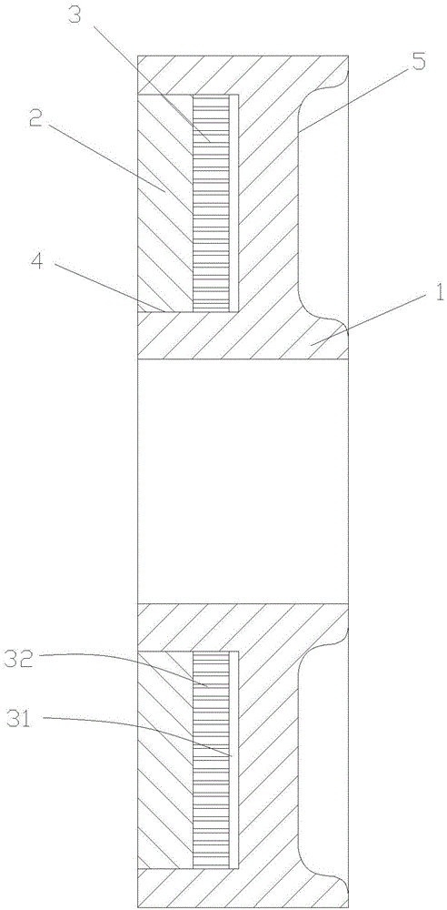 Bowl-type washer and manufacturing method thereof