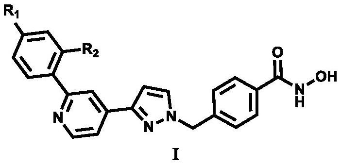2-aryl-4-(1H-pyrazol-3-yl)pyridine LSD1/HDAC double-target inhibitor