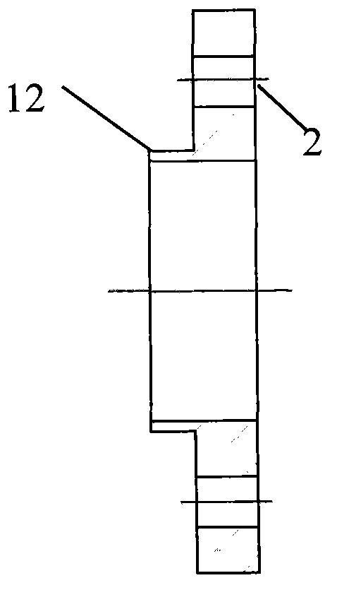 Mineral methane gas drainage pipe and production method thereof