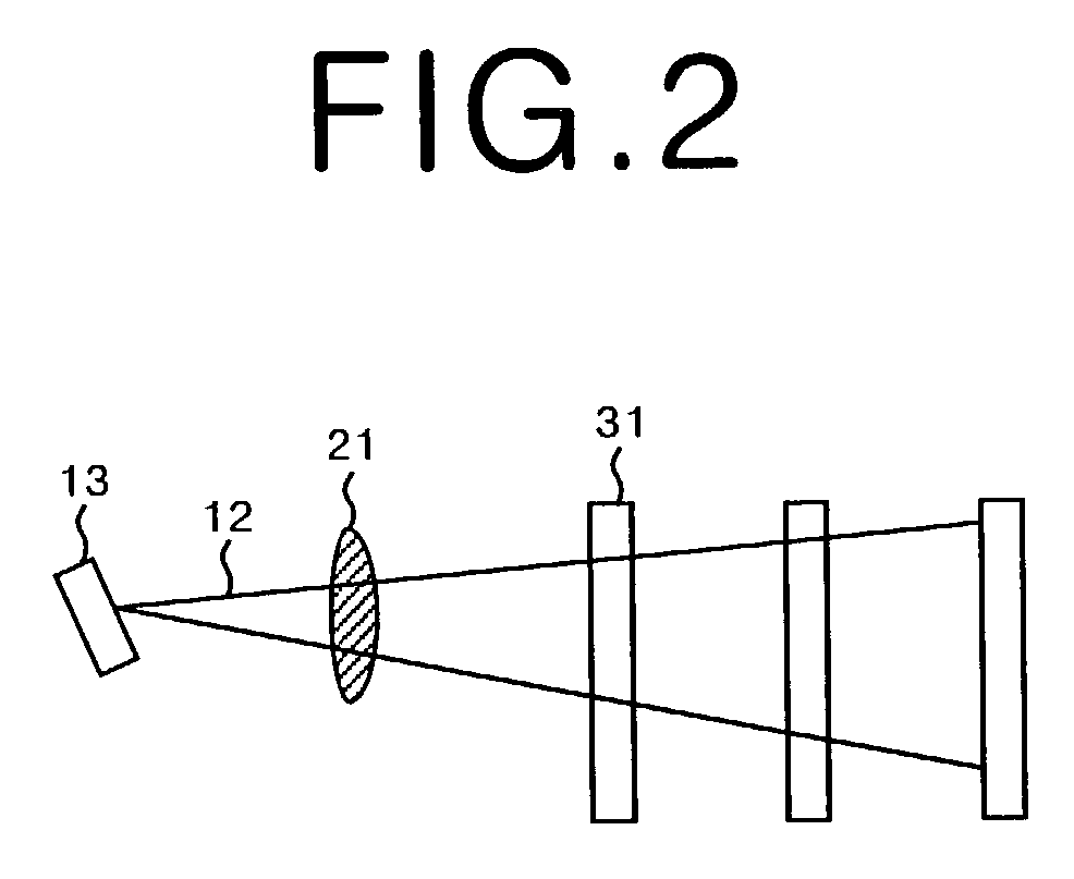 Method of and apparatus for generating phase contrast image