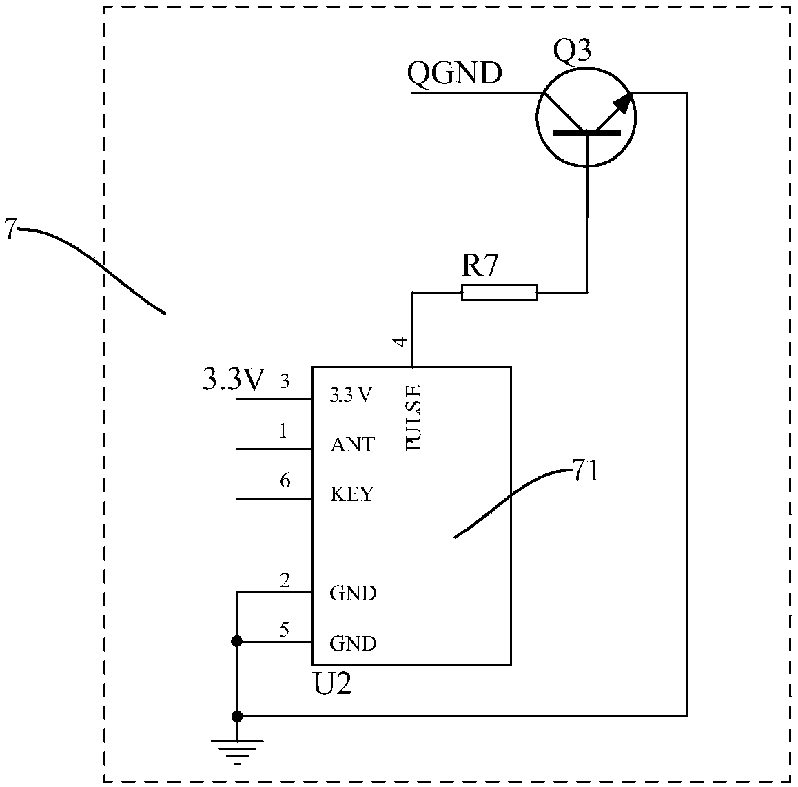 PWM (Pulse-Width Modulation) modulated LED drive circuit having power-off memory function