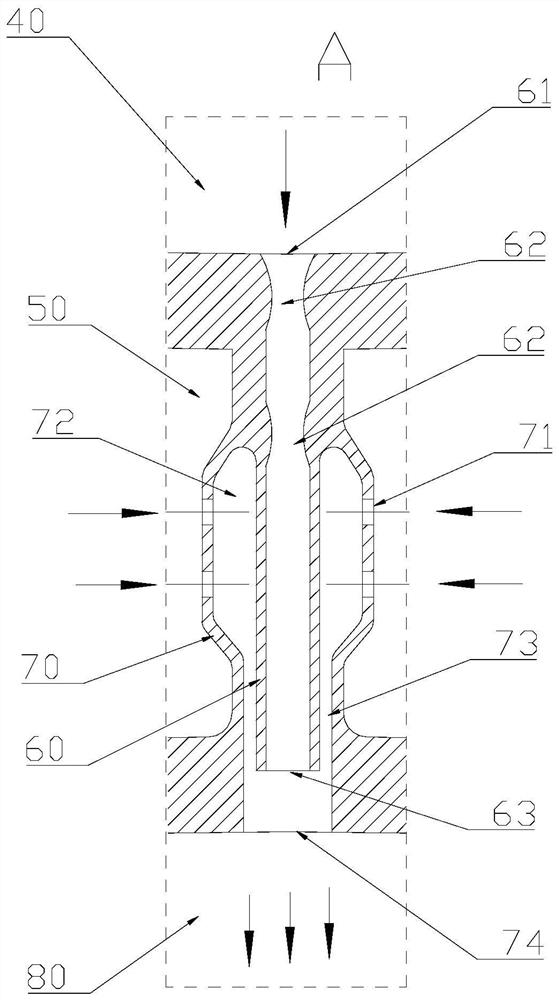 Integrated double-component injector, manufacturing method thereof and space equipment