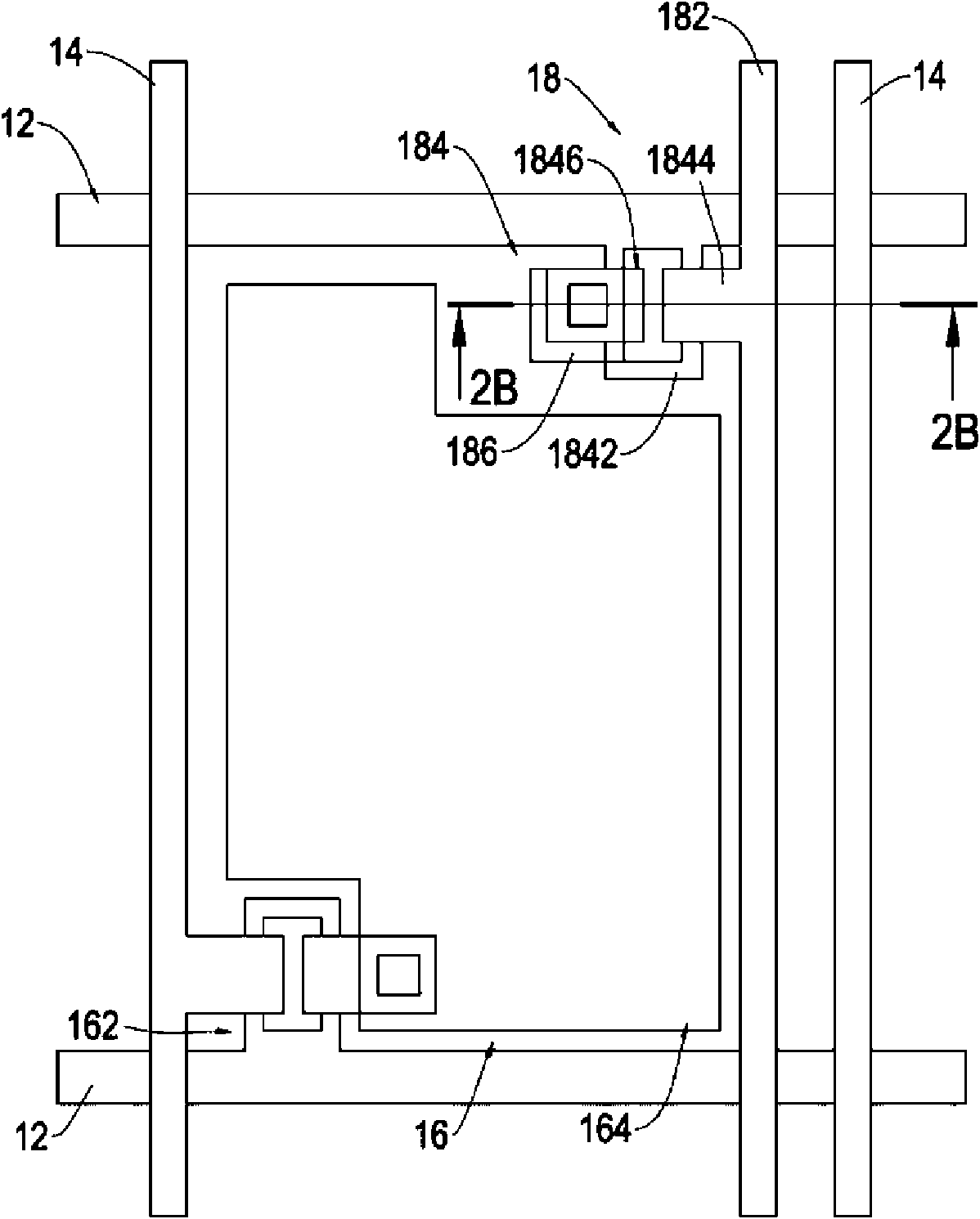 In-cell touch liquid crystal display (LCD)