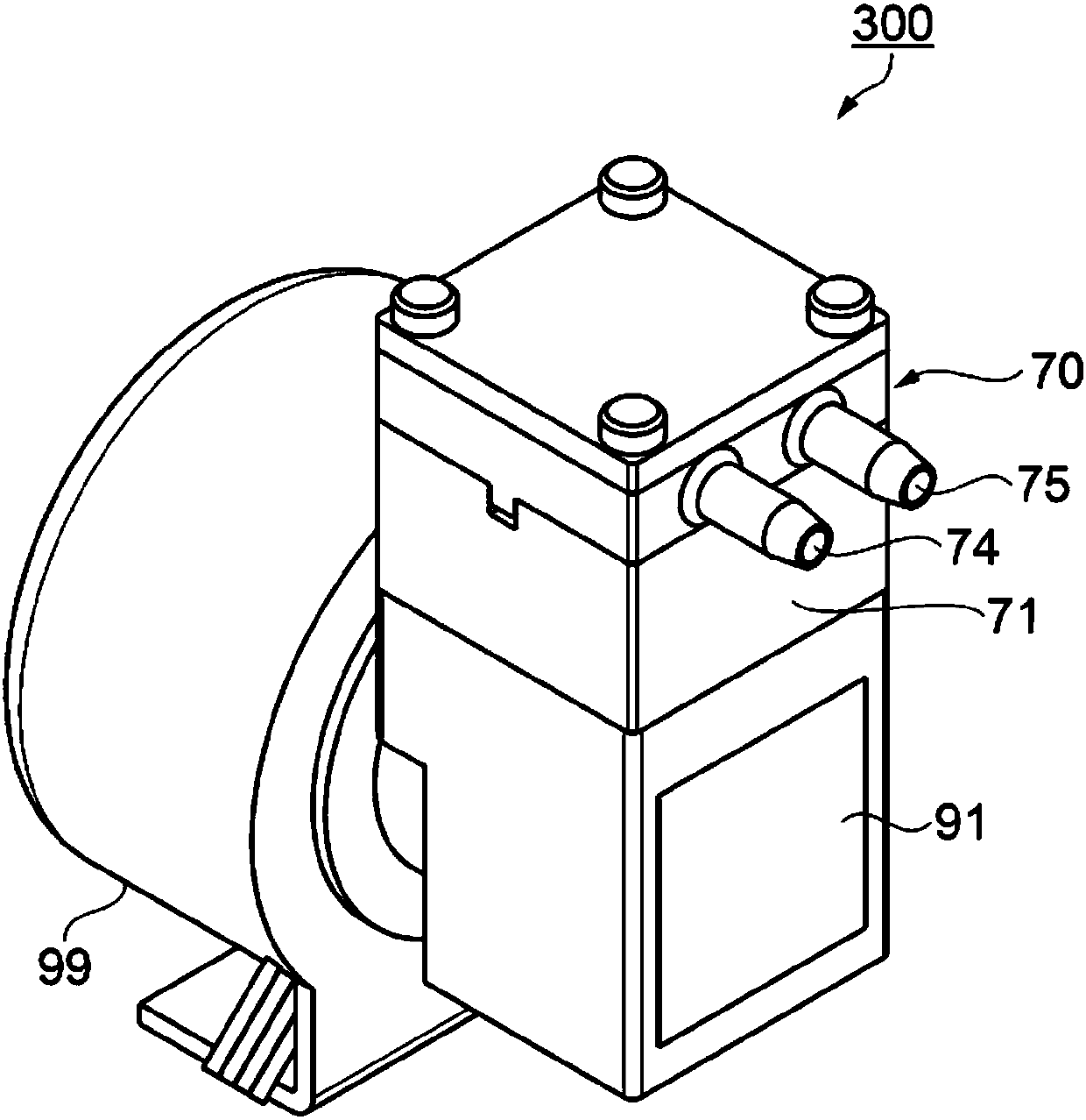 Check valve, diaphragm pump, and printing apparatus