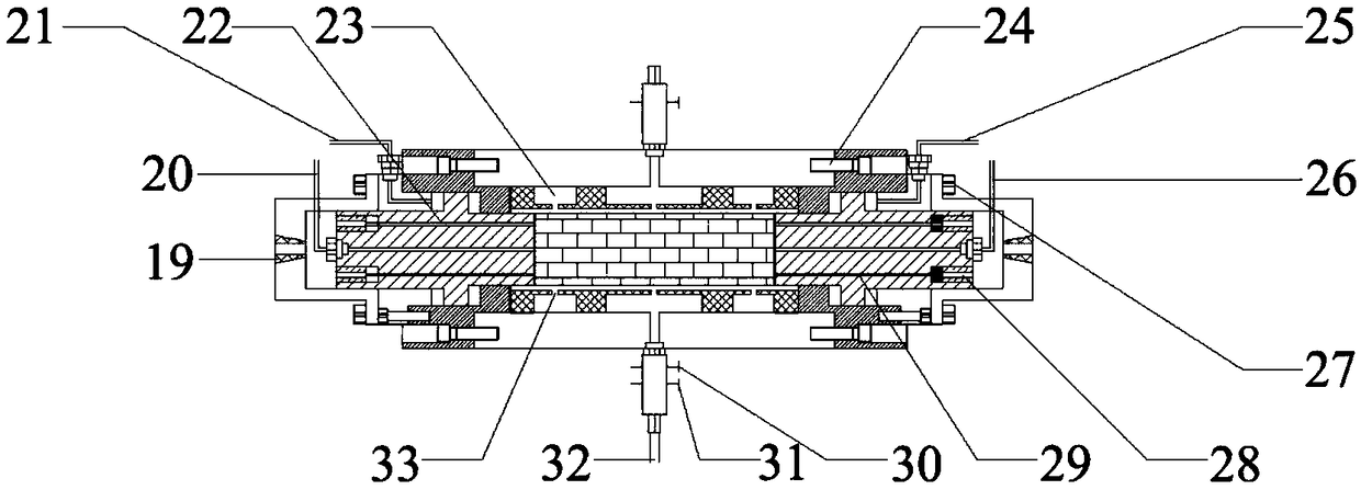 Micro-crack triaxial stress seepage grouting test system and its application method