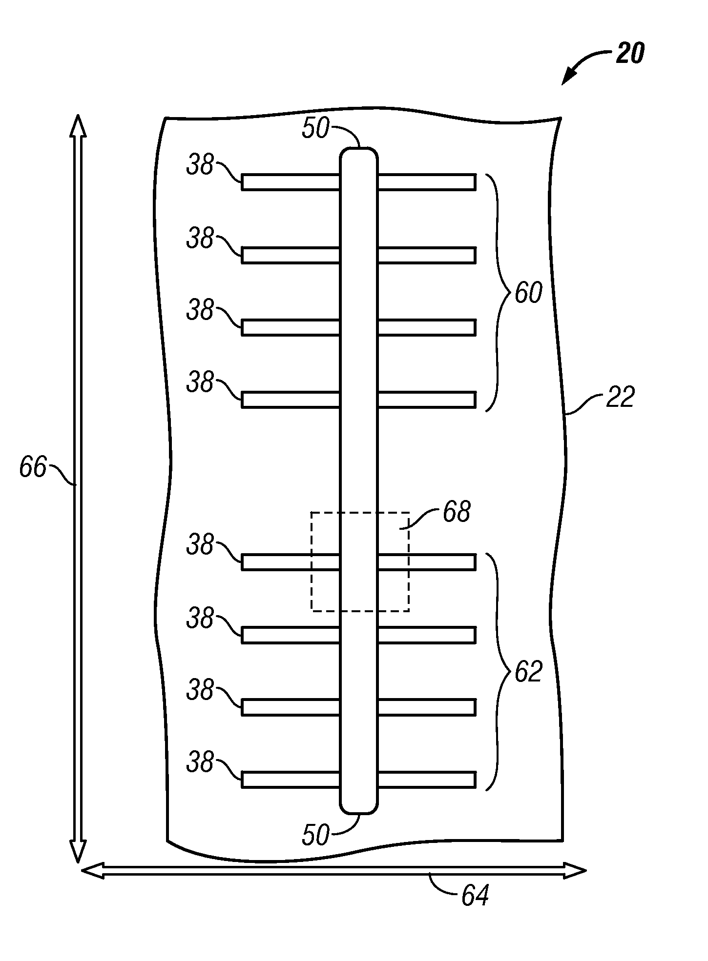 Methods for fabricating non-planar electronic devices having sidewall spacers formed adjacent selected surfaces