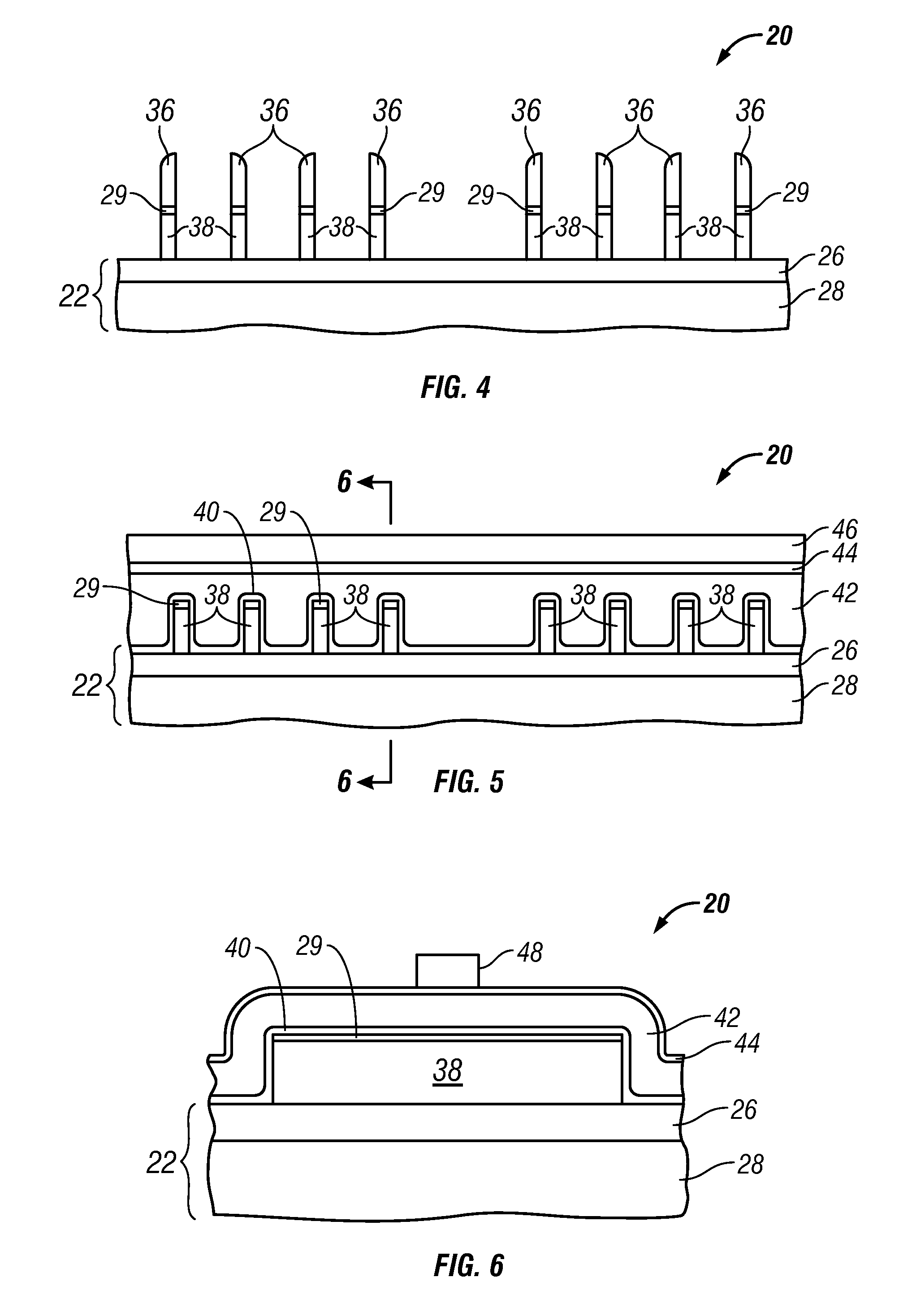 Methods for fabricating non-planar electronic devices having sidewall spacers formed adjacent selected surfaces