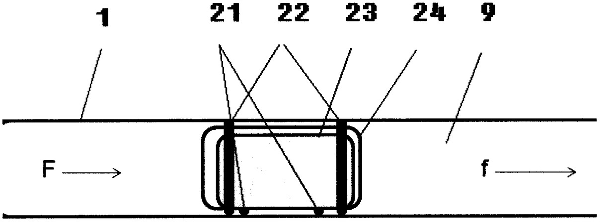 Two-way pipe transport system