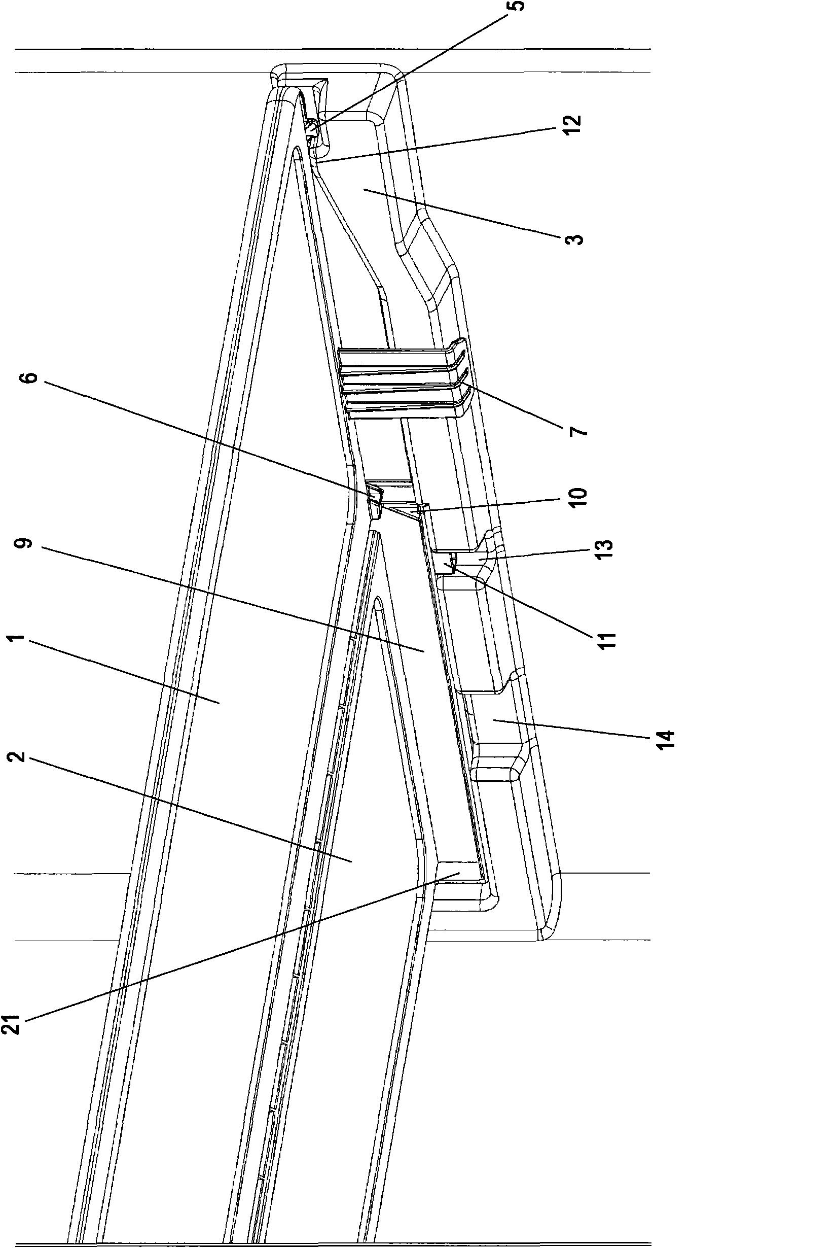 Telescopic rack