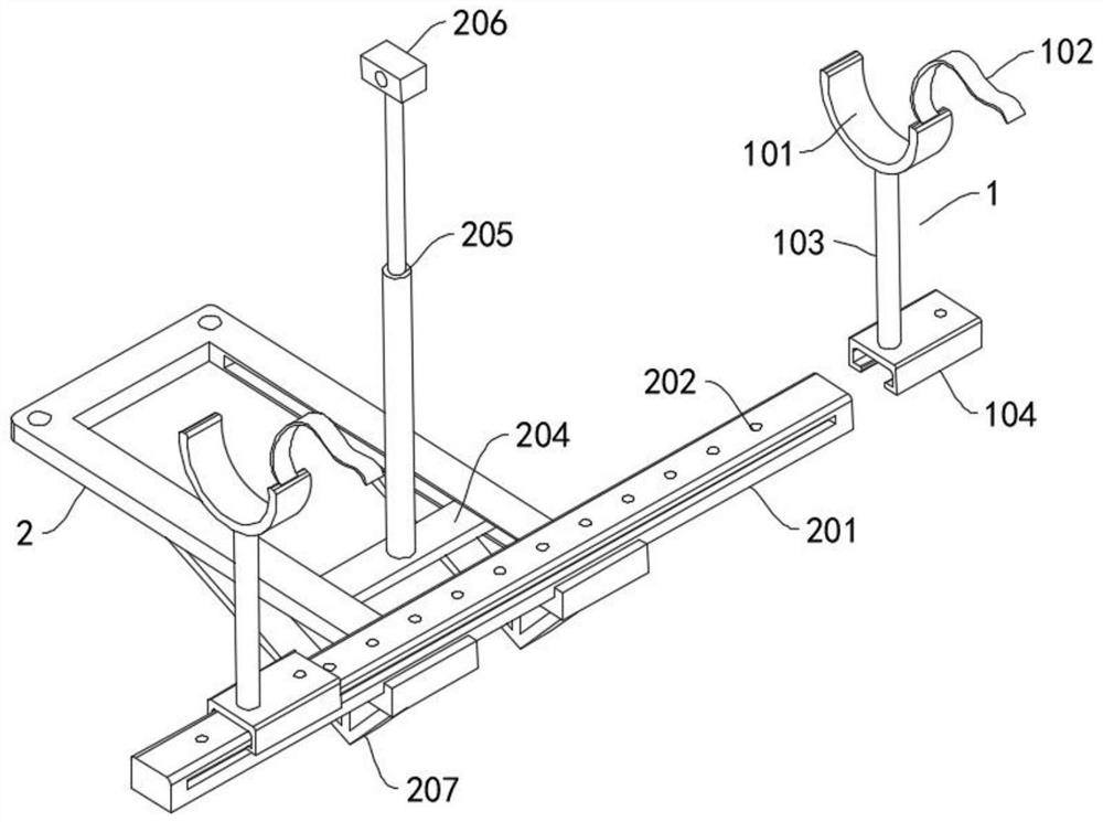 Adjustable dressing change device for nursing department