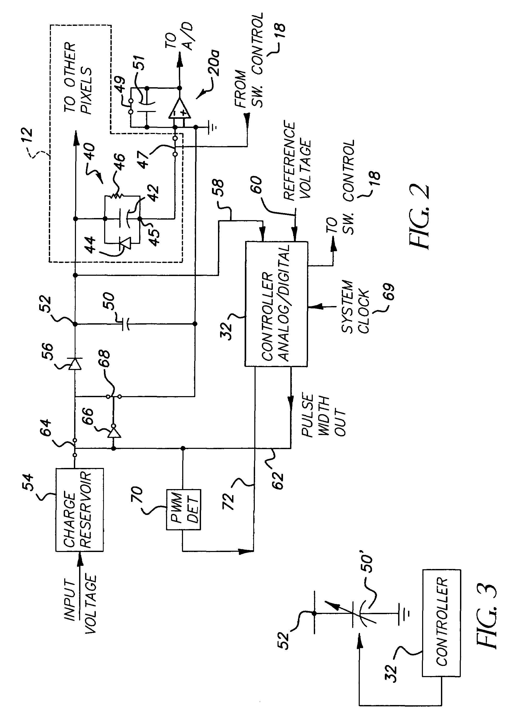 X-ray impingement event detection system and method for a digital radiography detector