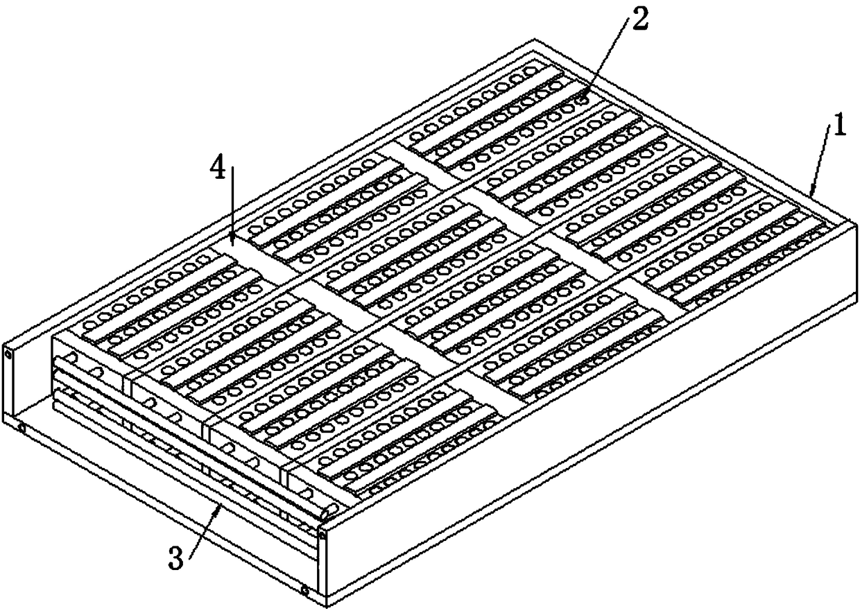 Power battery pack installation assembly and working mode thereof