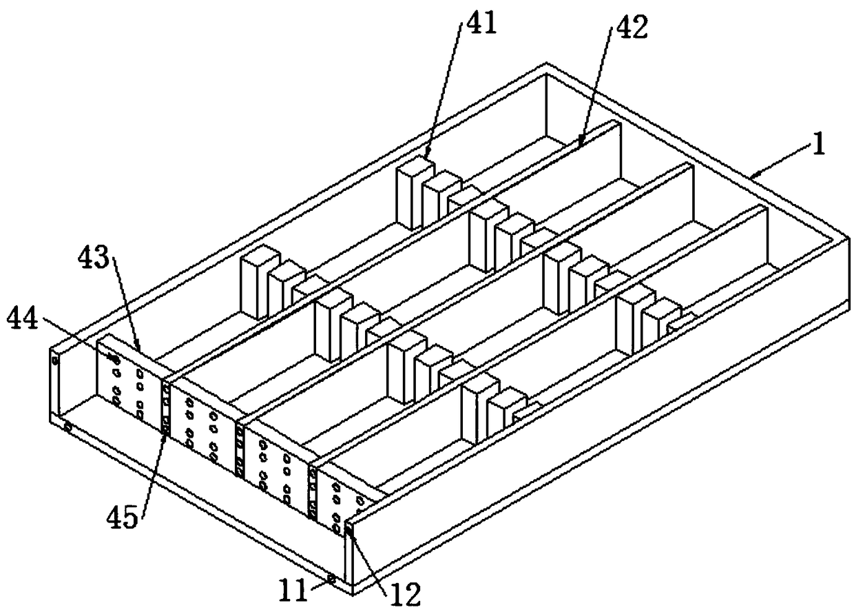 Power battery pack installation assembly and working mode thereof