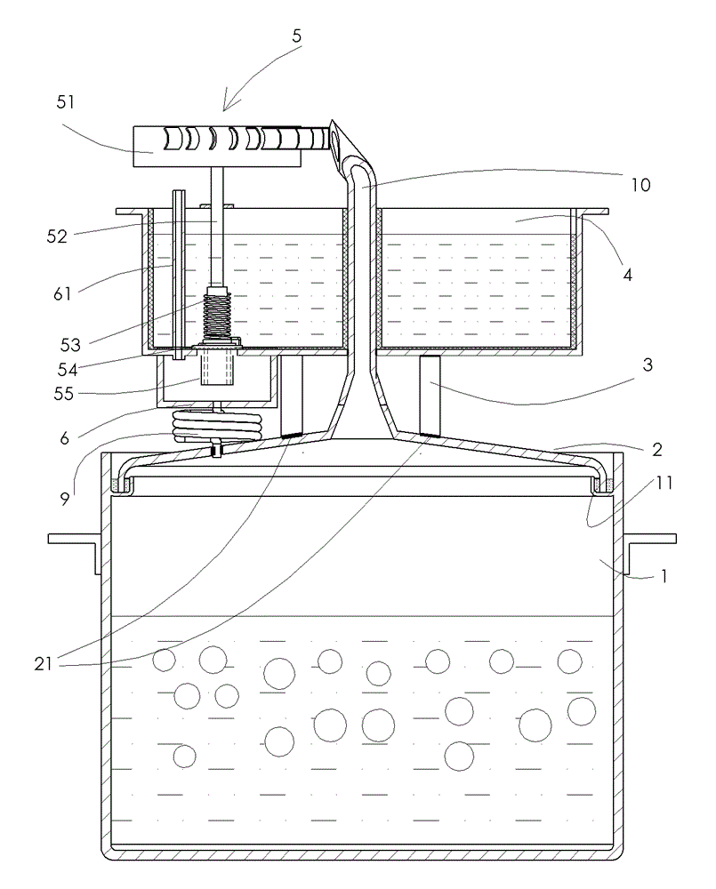 Application method of automatic fractionated water charging device driven by steam turbine