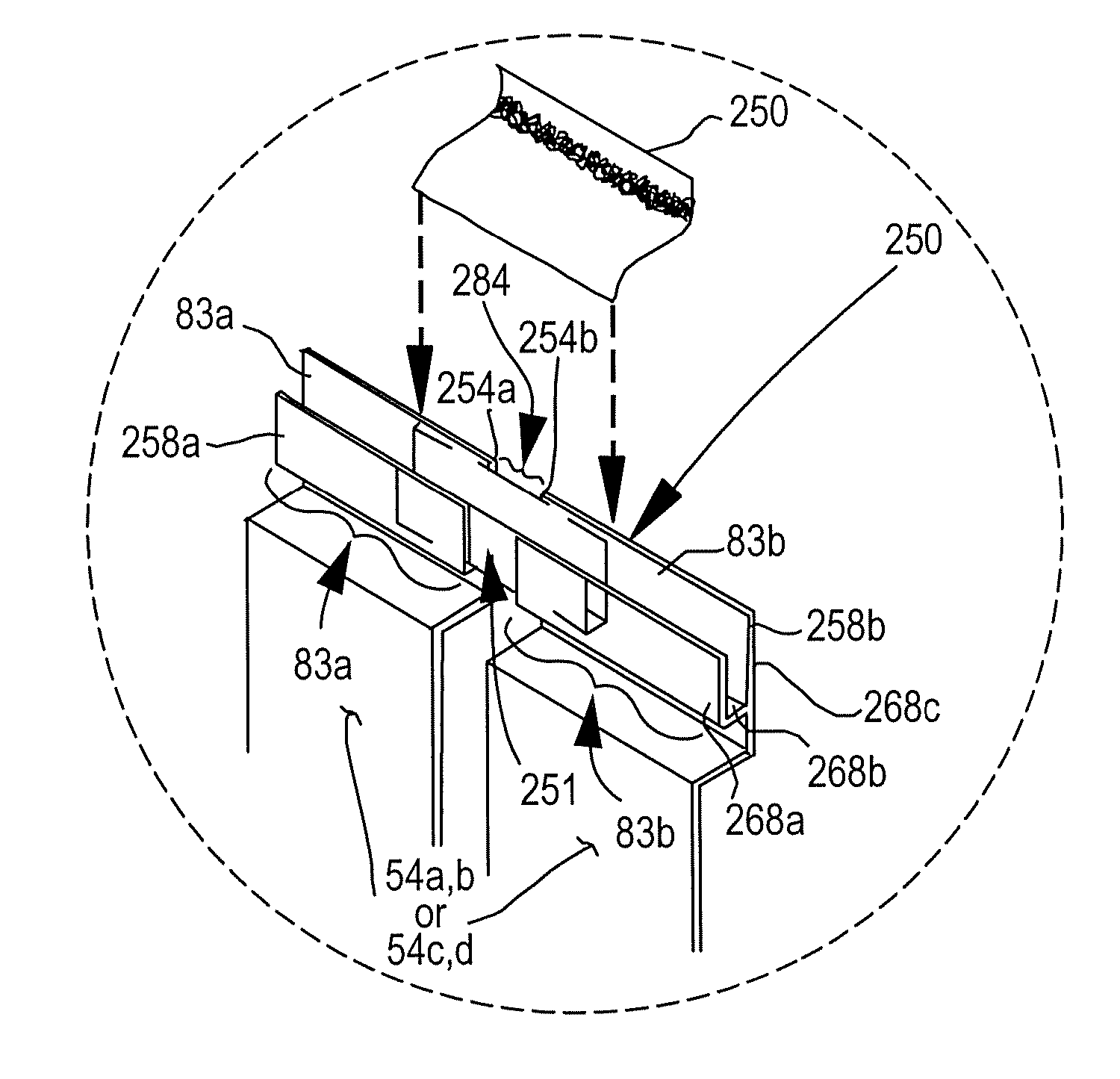 Method and Apparatus For Spanning Gutter Gaps in Wall Panels