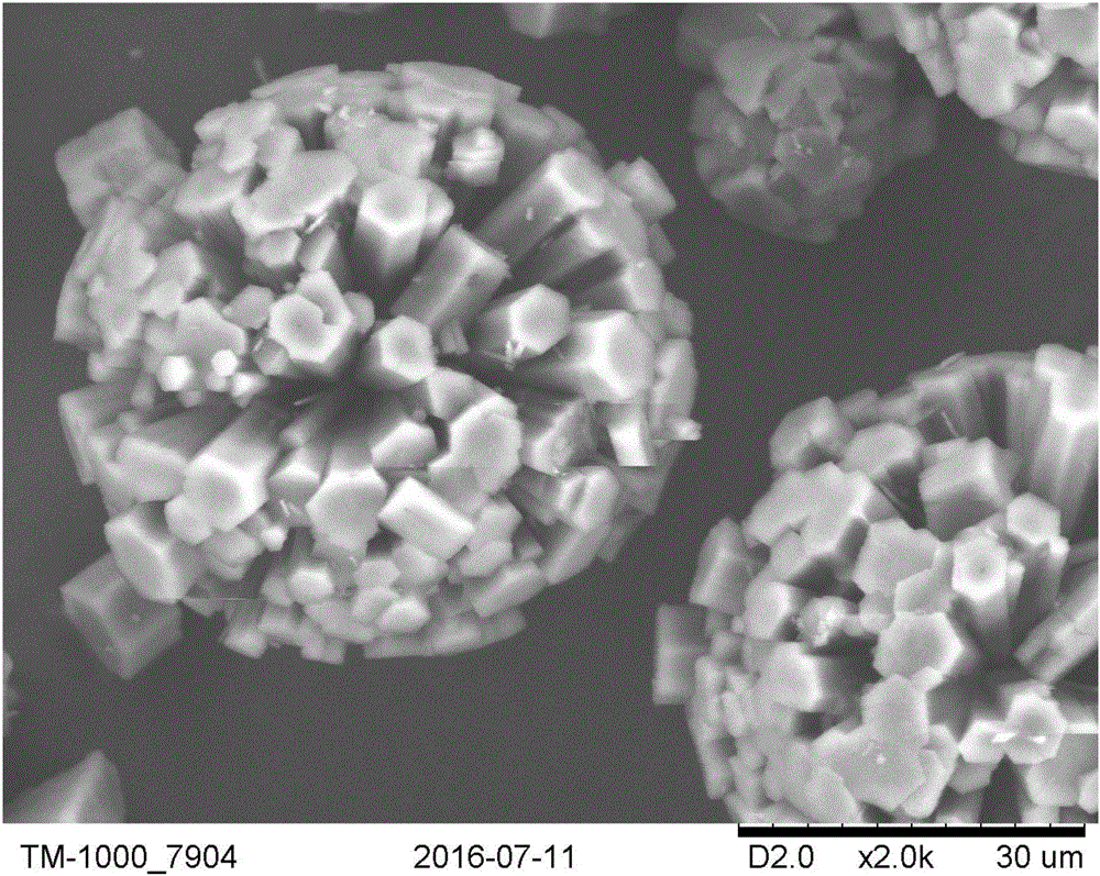 Preparation method and application of large-particle-size spherical dialkylphosphinate