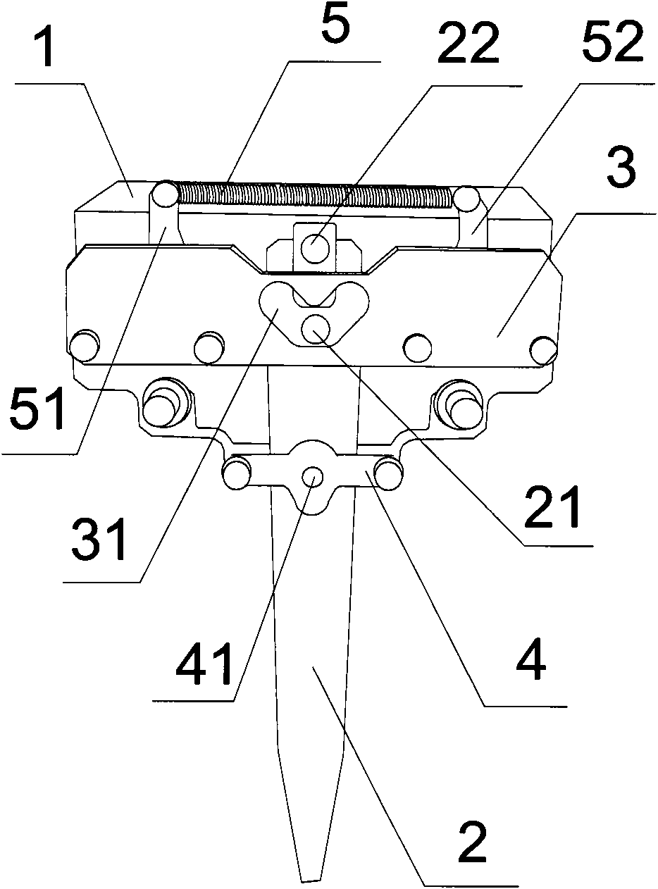 Lead wire deflection device