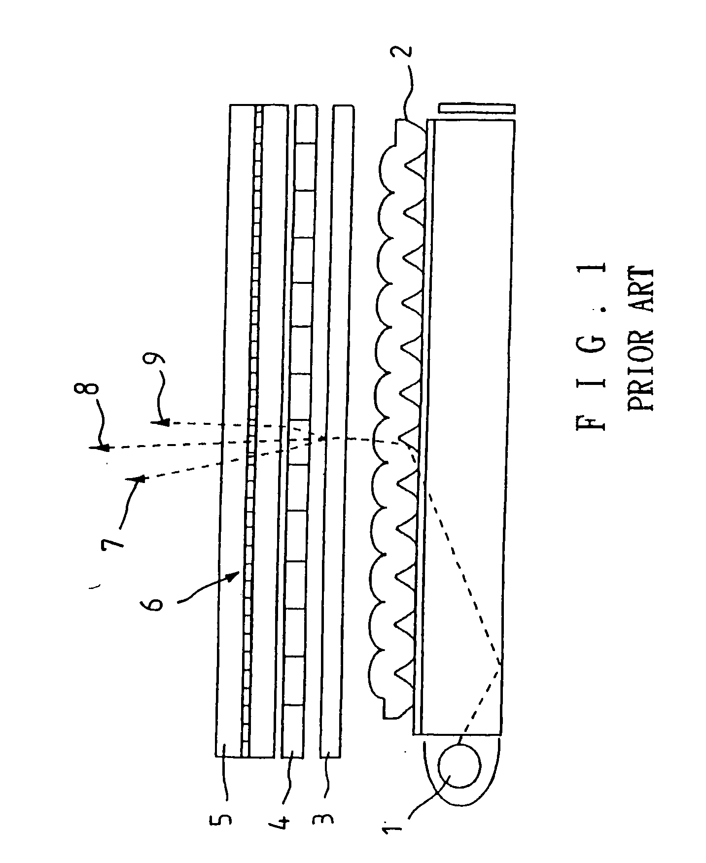 Micro-structure color wavelenght division device