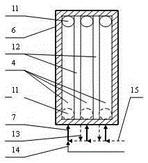 Production technology and device of externally heated shaft furnace coal-based direct reduced iron