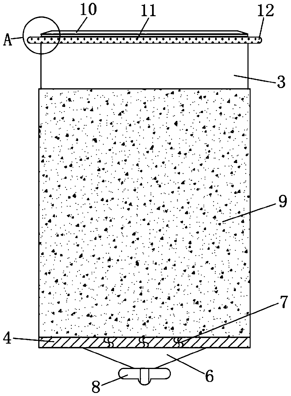 High-preservation-degree fresh food packing bag manufactured by natural plant fibers