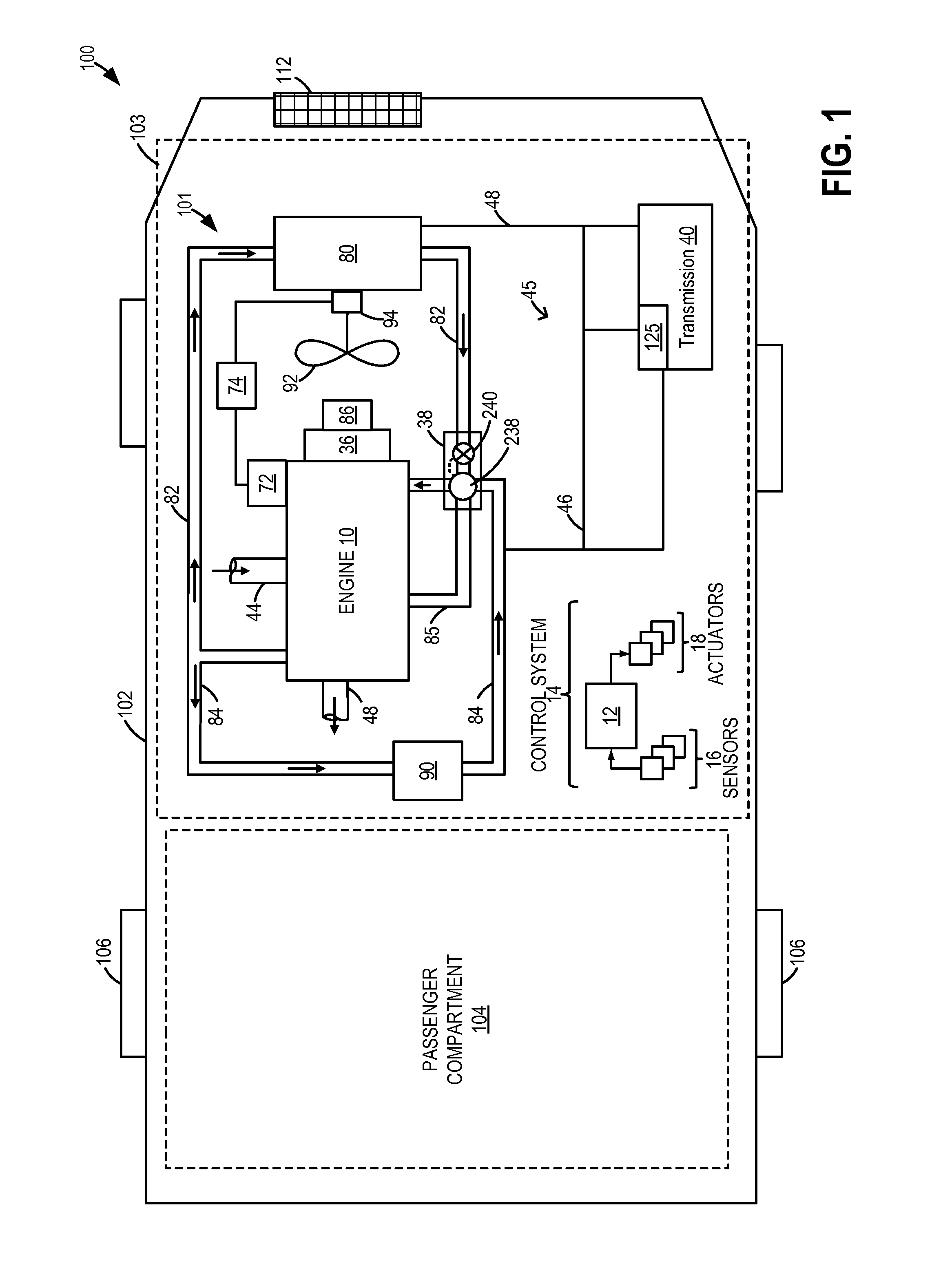 Method and system for engine cooling system control