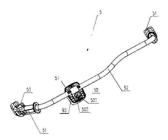 Handle assembly and electric tool using same