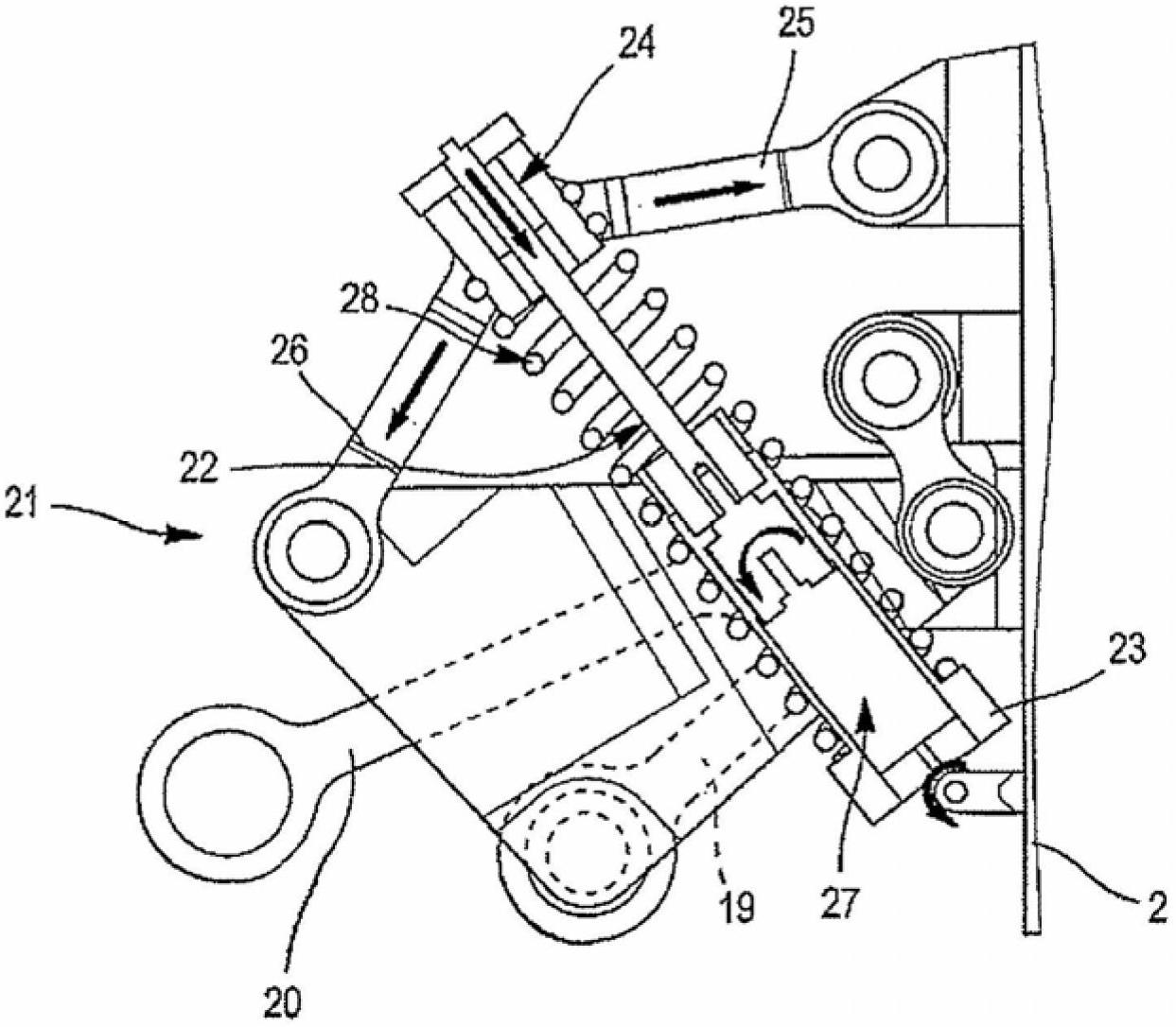 System for motorising a wheel connected to a suspension