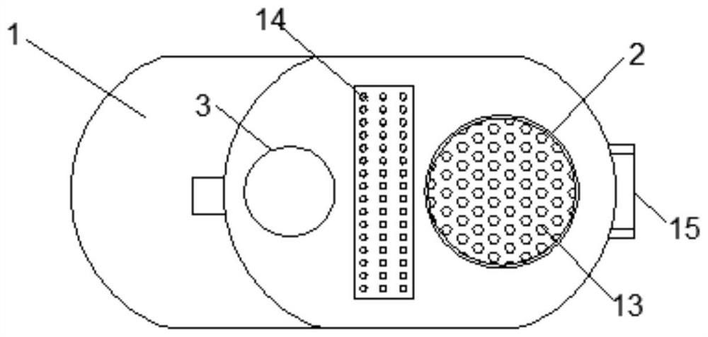 Portable shoe net cleaning device