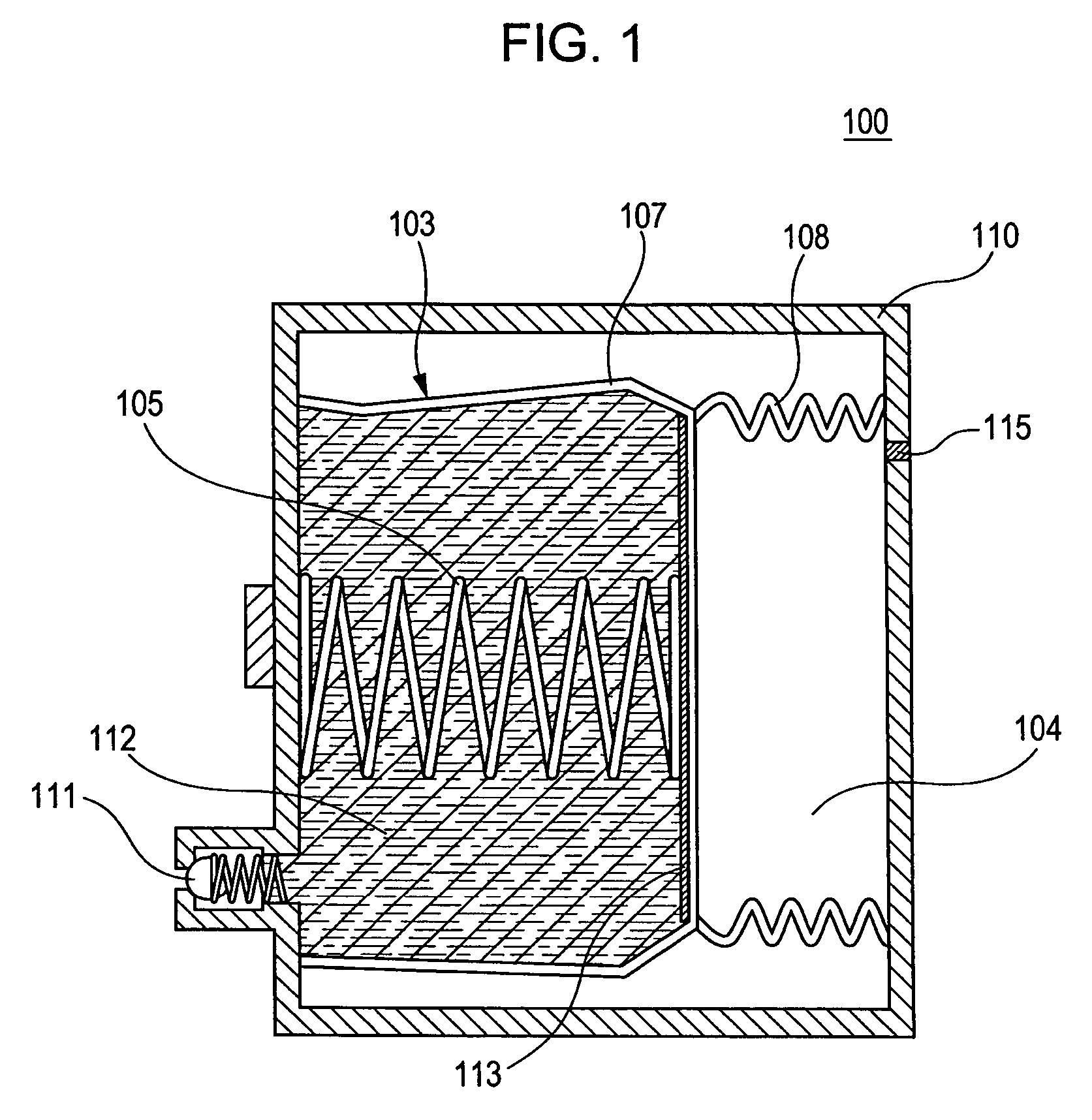 Liquid storage container and liquid ejection recording apparatus having the container mounted thereon