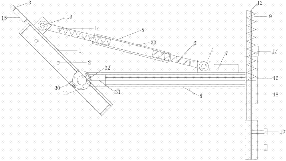 Multifunctional position line hanging device