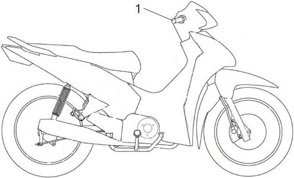 Damping motorcycle