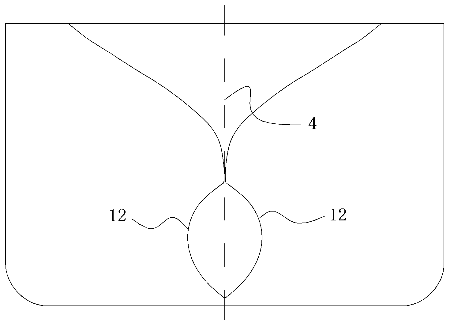 Head structure of container ship