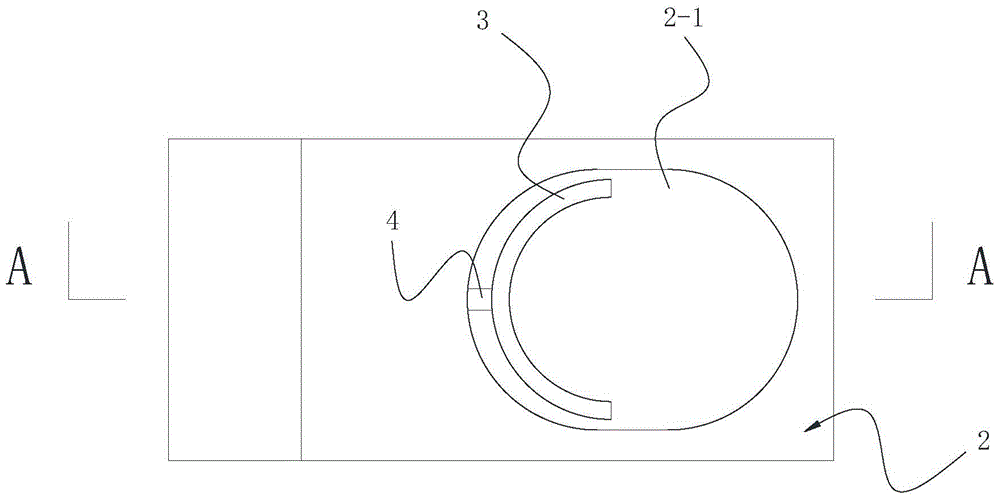 Encircling-locking-type external electronic positioning module