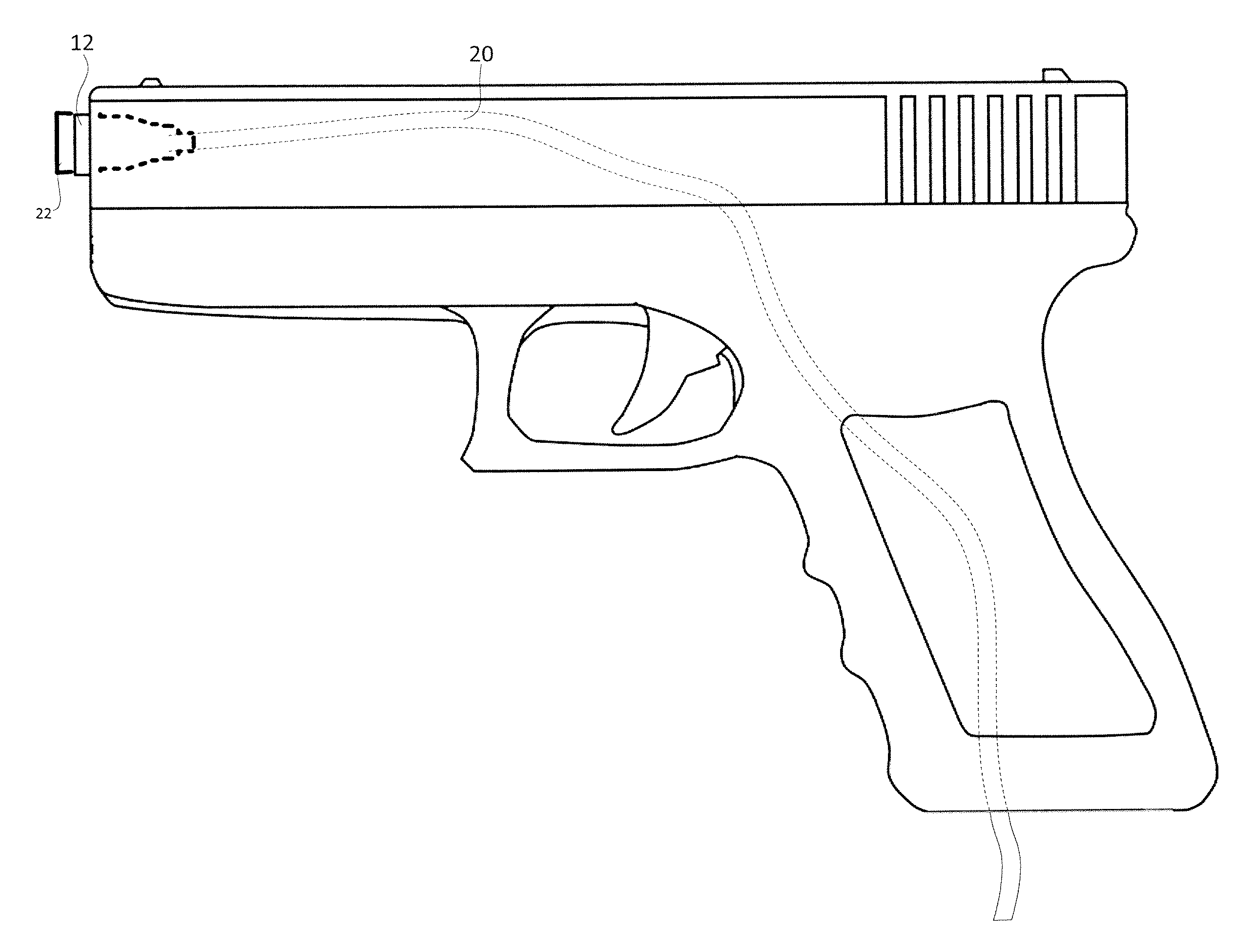 Firearm safety and chamber block indicator