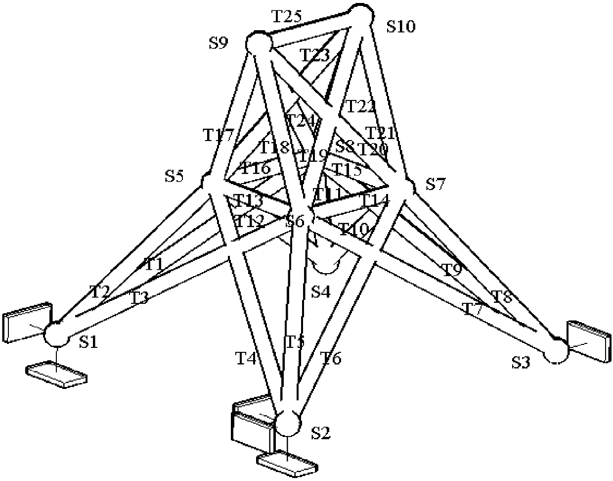 Method and system for space roof truss damage detection