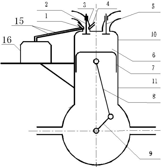 Hydrogen internal combustion engine (HICE) as well as multi-path hydrogen injection electronic control system and hydrogen injection control method thereof