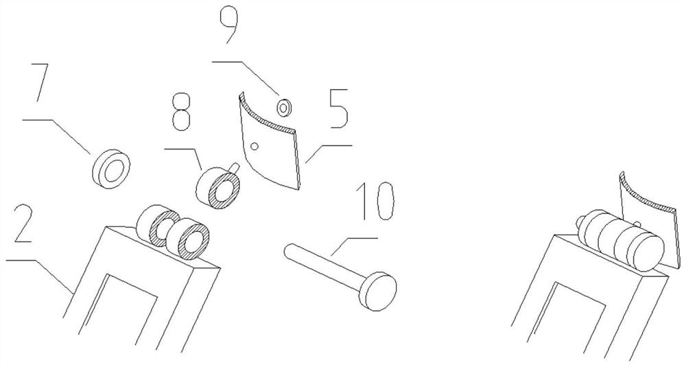 A kind of stereotyped seedling fixing device and method