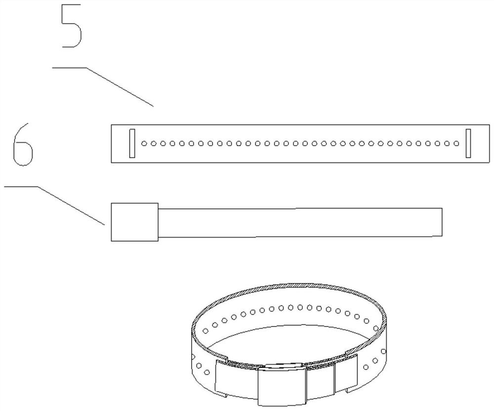 A kind of stereotyped seedling fixing device and method