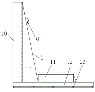 Medium-thickness coal seam gob-side entry retaining method and support system