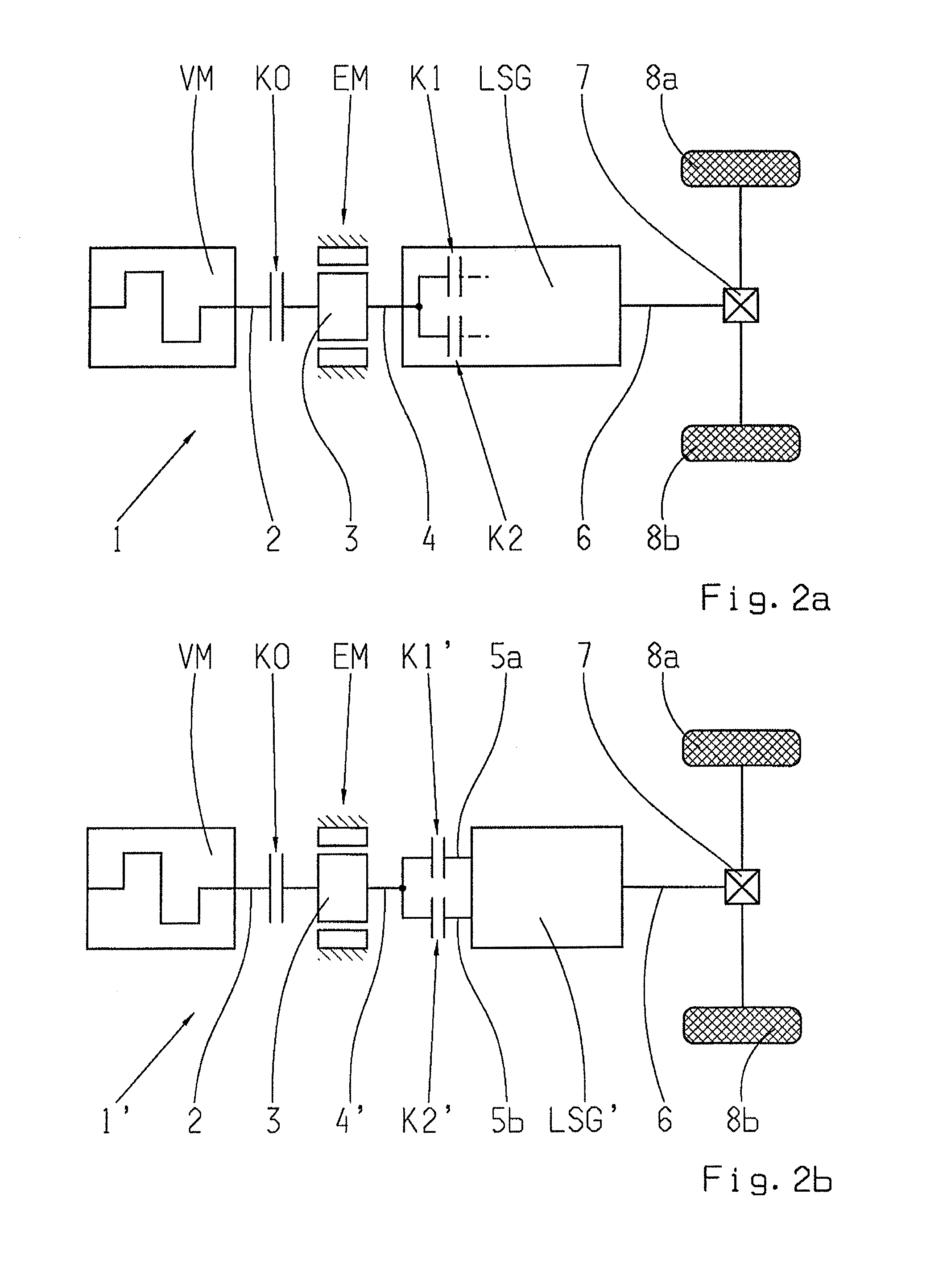 Method for controlling a hybrid drive train of a vehicle