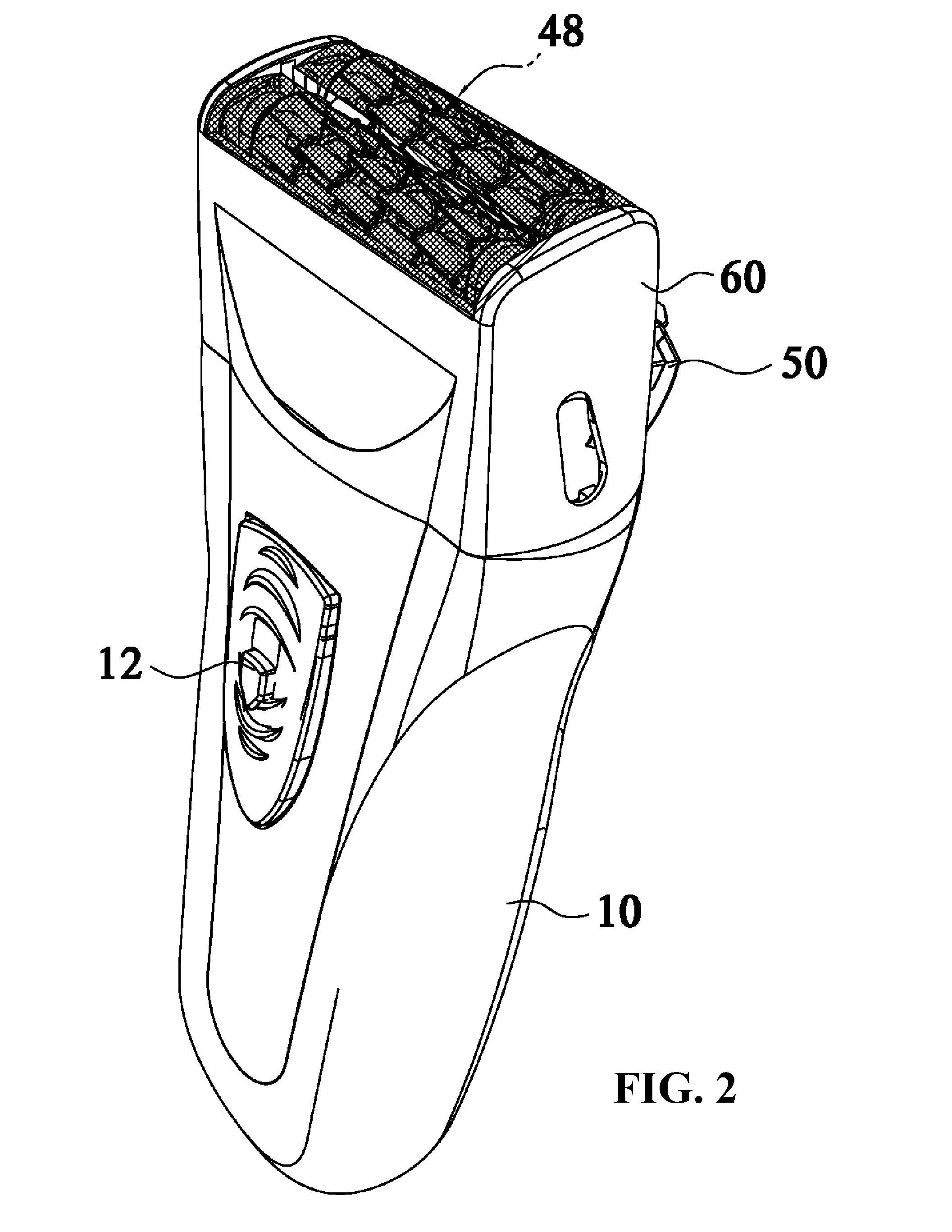 Insert Type Blade Assembly of Rotation Drum Type Electric Razor