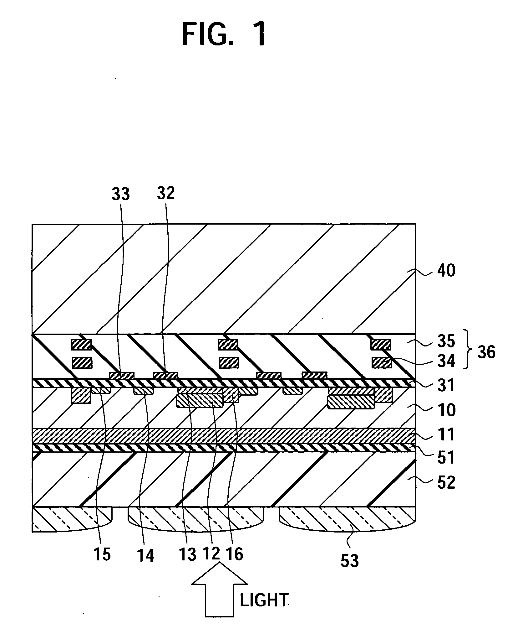 Solid-state imaging device, camera and method of producing the solid-state imaging device