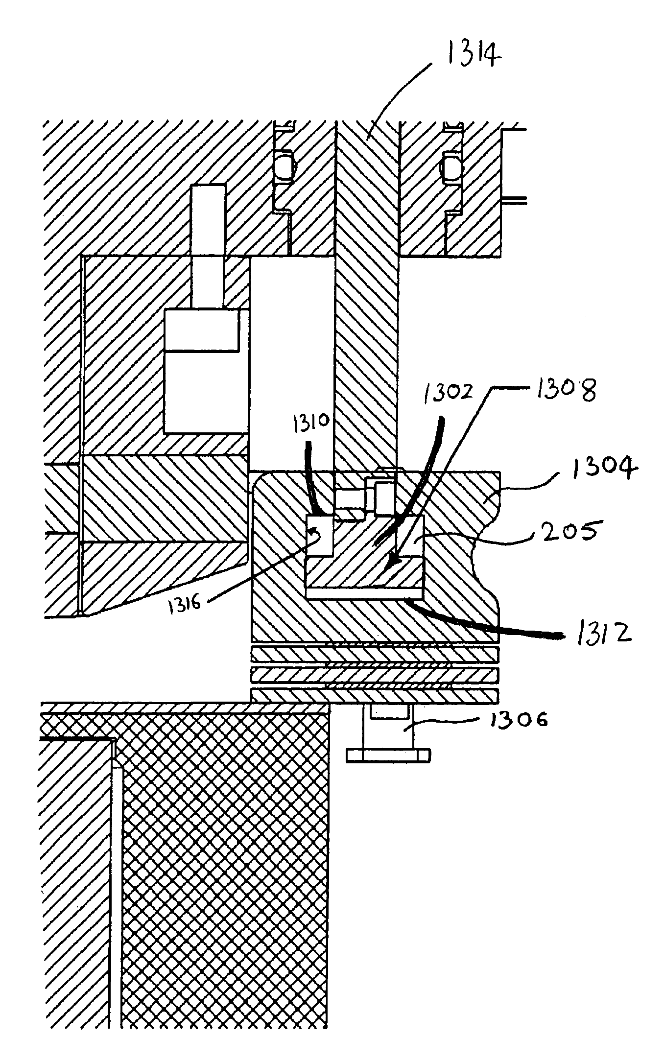 Twist-N-Lock wafer area pressure ring and assembly for reducing particulate contaminant in a plasma processing chamber
