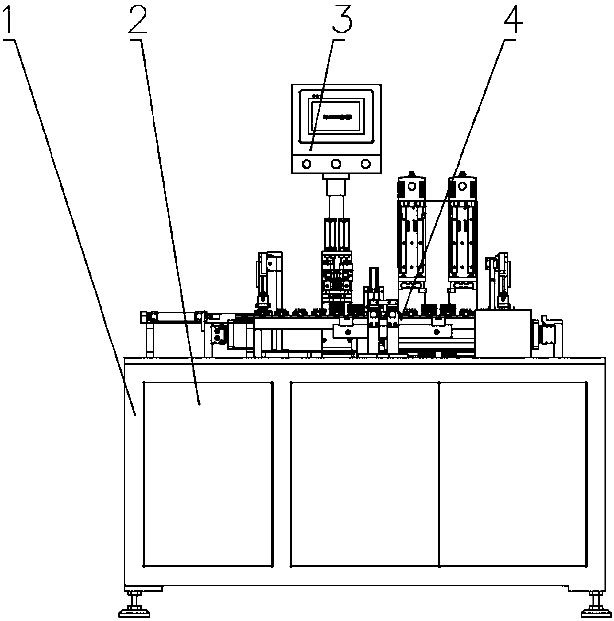 Switch testing method based on switch testing equipment