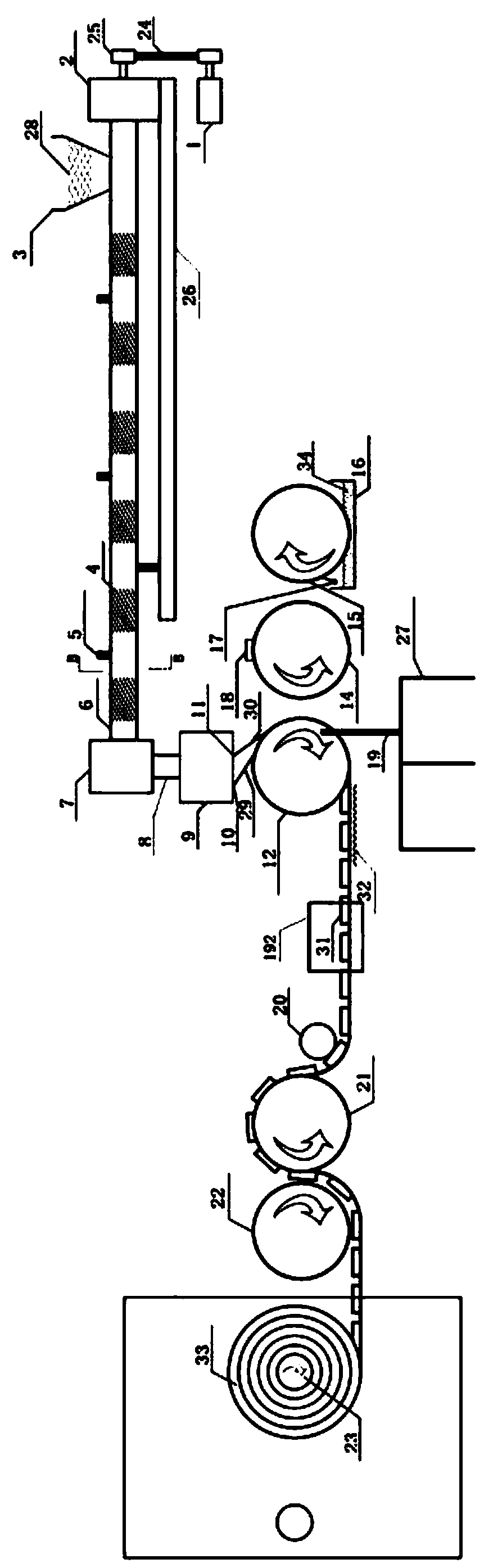 Preparation method for medium-free printing air bubble film