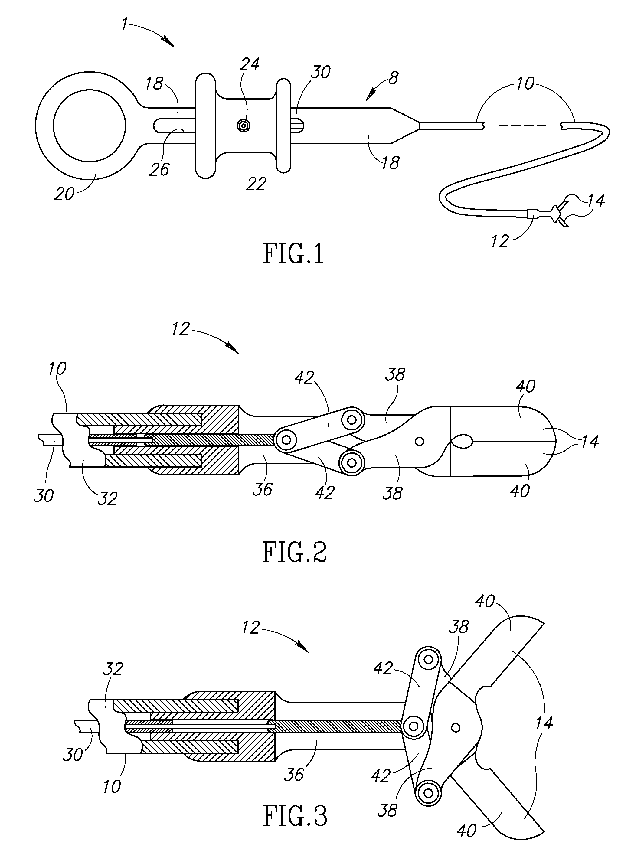 Flexible forceps with improved torsional rigidity