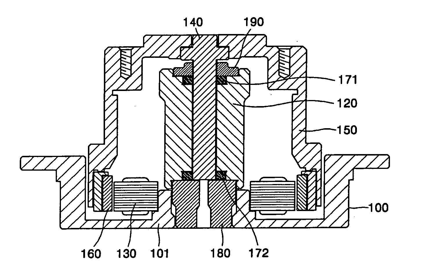 Fluid dynamic bearing motor