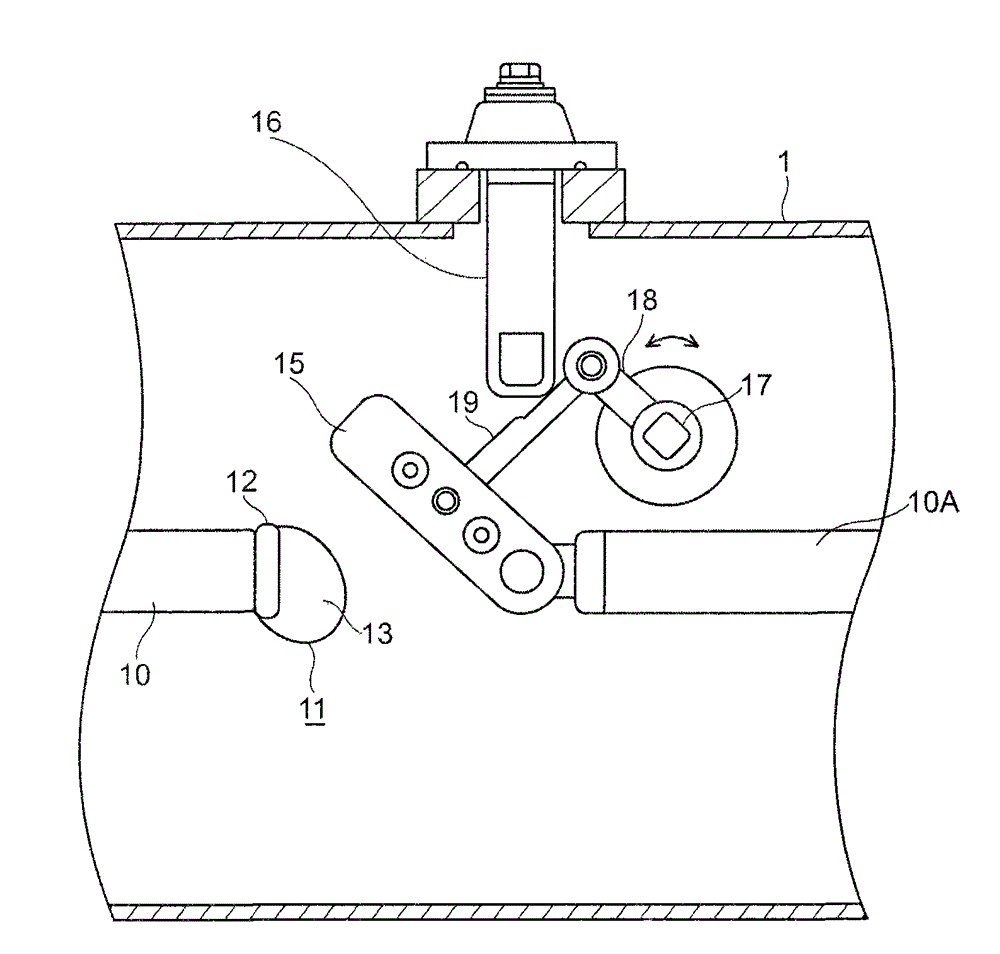 Blade-shaped circuit breaker