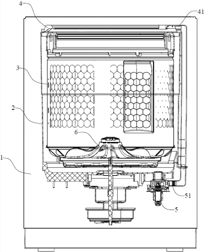 Self-cleaning washing machine and control method thereof